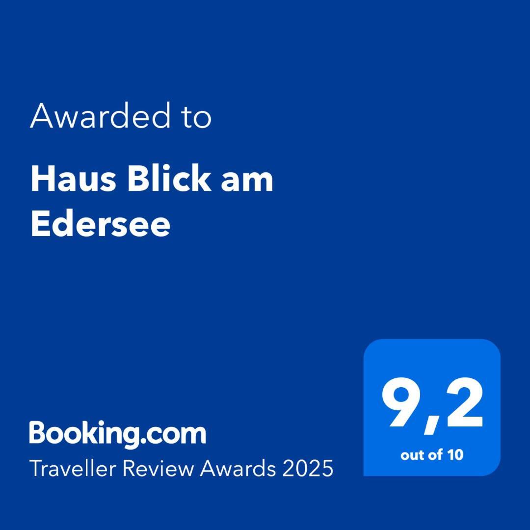 Haus Blick Am Edersee Waldeck  Exteriér fotografie
